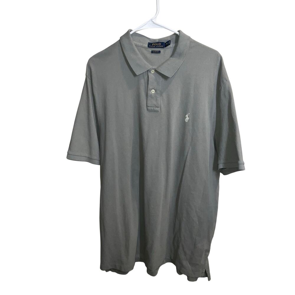Polo Ralph Lauren Gray Classic Fit Polo Shirt Pony XXL